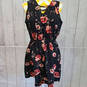 Floral midi dress